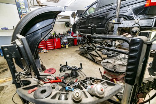 Auto Solve service bay — small-town shop, big-shop standards