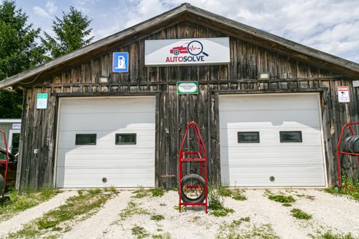 Auto Solve shop front and garage doors in Creemore
