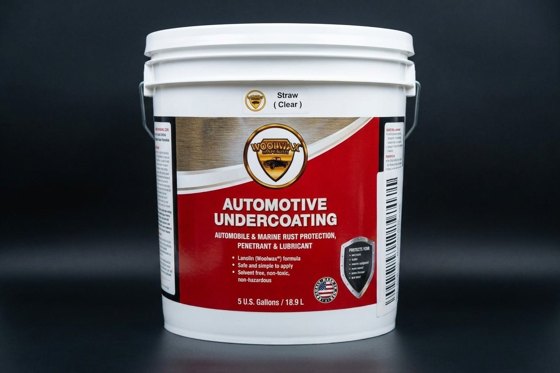 Woolwax automotive undercoating pail